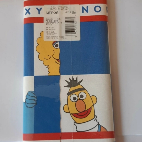 Sesame Street caracters Childrens television borden home Wallpaper 15 feets - Picture 8 of 10